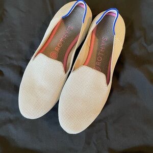 Rothy's women’s Slip-On Shoes - Tan/ecru